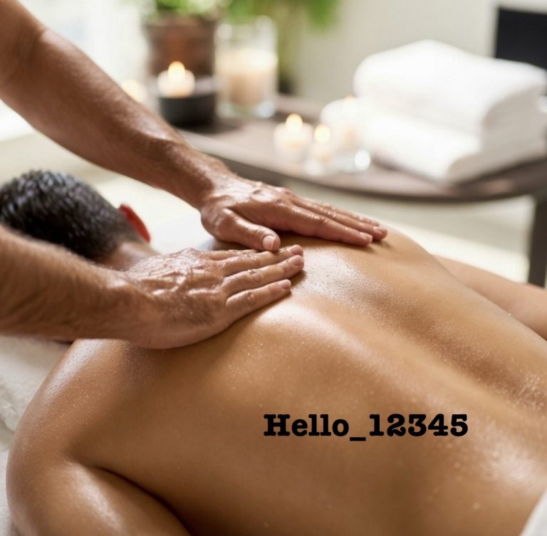 Massage amateur pour homme – Détente