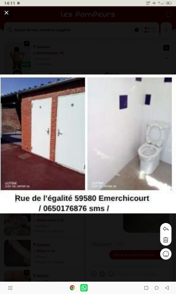 Je cherche des inconnus bien montés,je suce au jus humm à ABSCON - annonce Wannonce