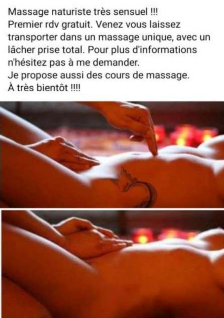 massage naturiste très sensuel pour femme - annonce Wannonce