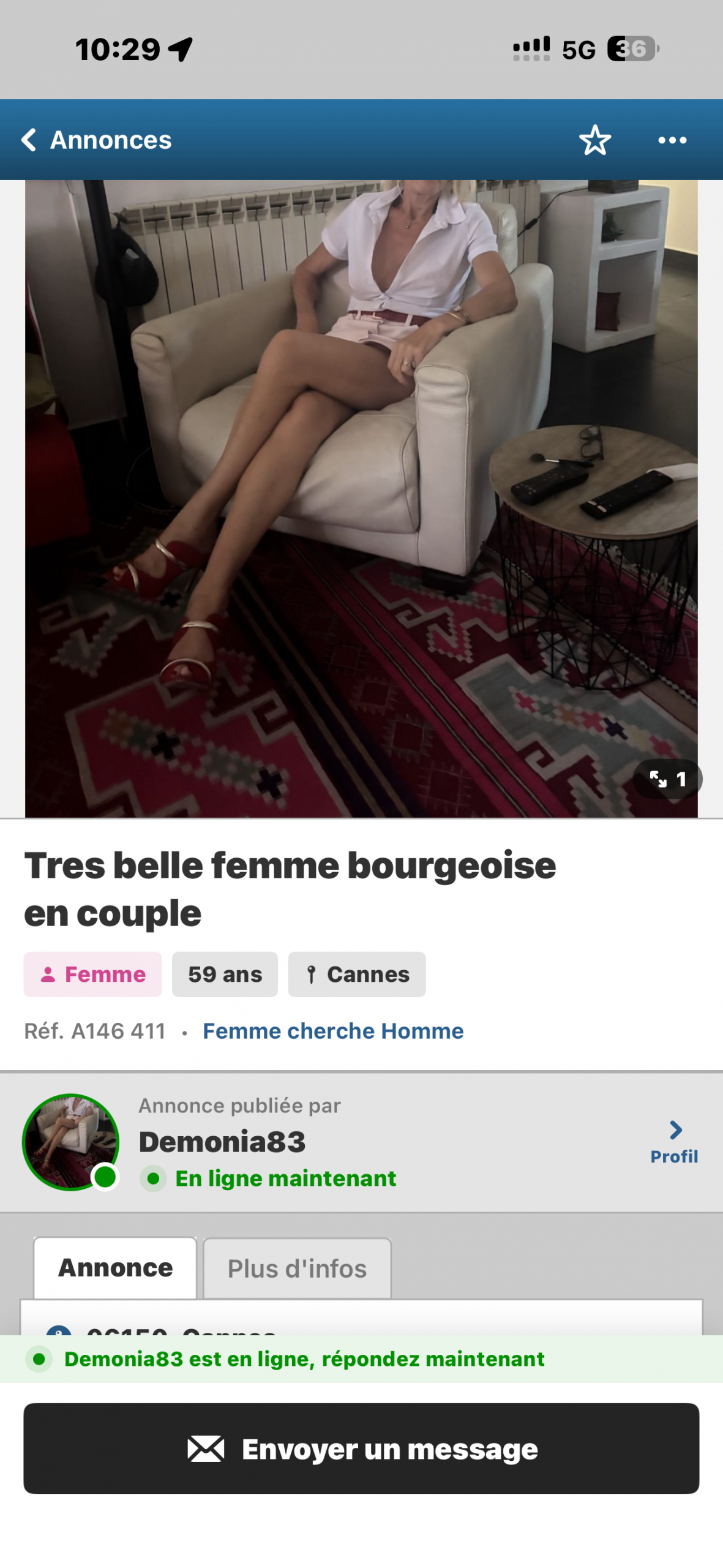 Fil d'annonces de l'application Wannonce